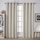 preview thumbnail 12 of 39, Porch & Den Boosalis Sateen Twill Blackout Curtain Panel Pair 52" W X 84" L - Linen