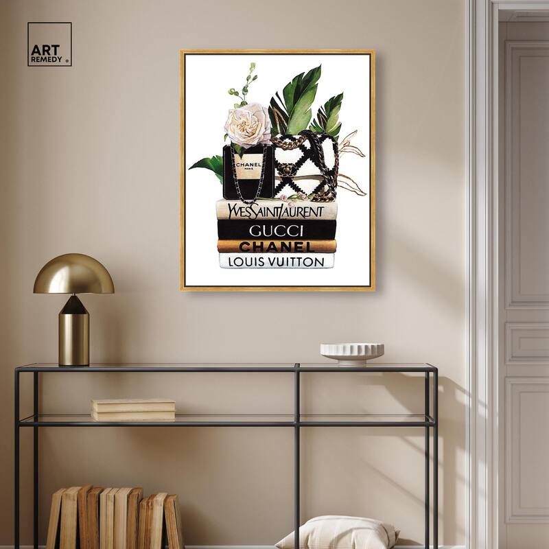 Luxury Stack Details Canvas by Art Remedy