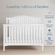 preview thumbnail 23 of 22, Child Craft Hampton Arch Top 4-in-1 Convertible Crib