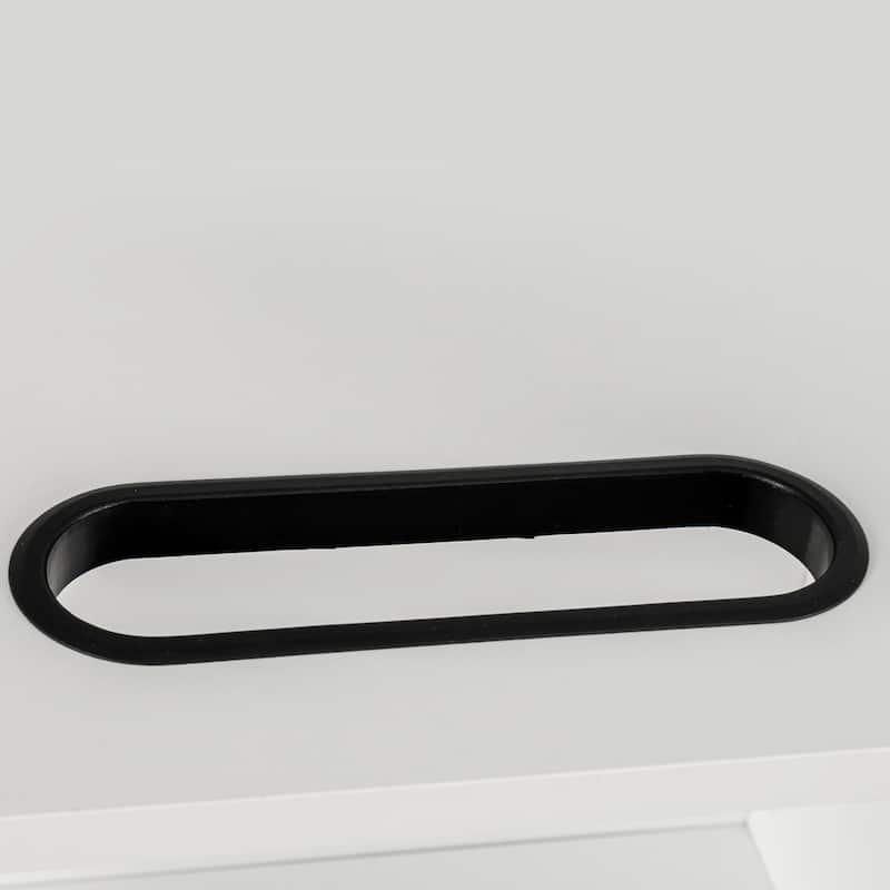 Bathroom Mirror Cabinet - Two Door Wall Cabinet Vanity Mirror Cabinet with Facial Tissues Slot and Multifunctional Storage