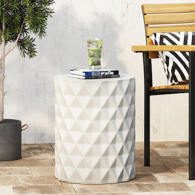 Outdoor LightWeight Concrete Side table