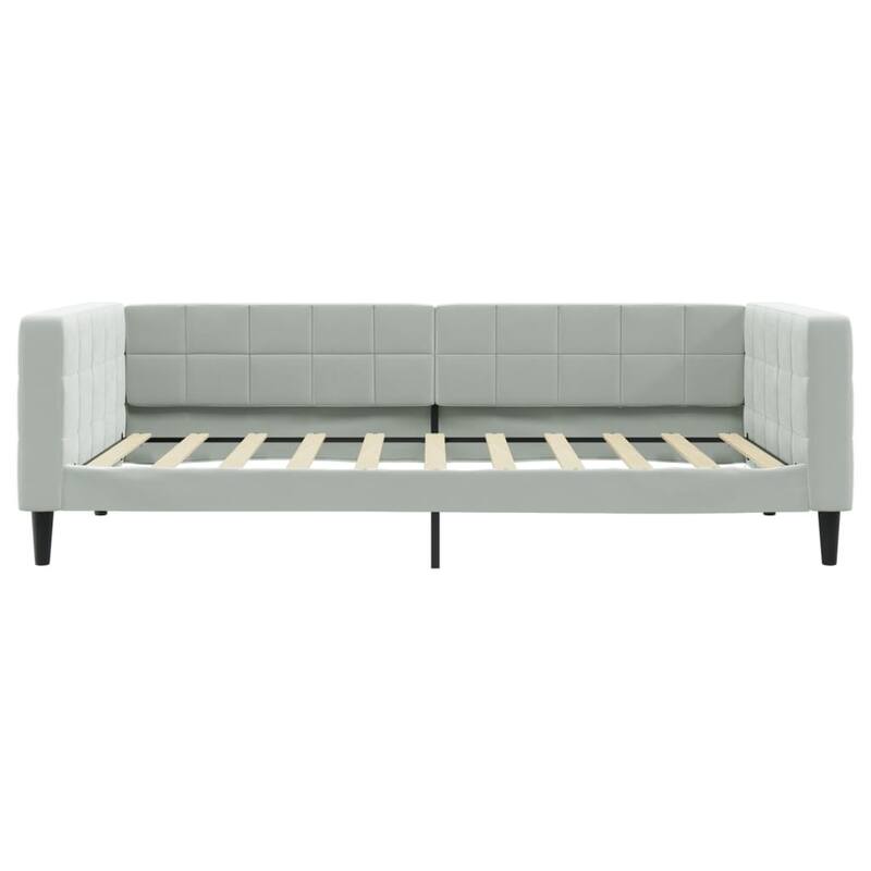 vidaXL Day Bed Upholstered Sofa Bed Daybed for Bedroom Living Room Velvet