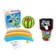 preview thumbnail 1 of 6, Banzai Toss Like A Boss Pong Lawn Game & Melon Madness Water Filled Ball & Hoops - 6