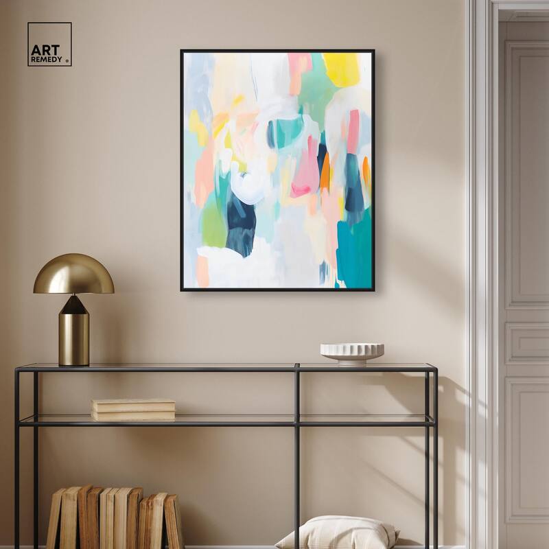 Layered Lush I Canvas by Art Remedy