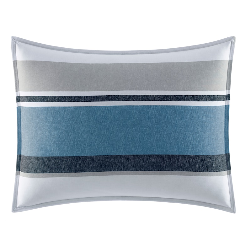 Nautica Westport Navy Cotton Comforter Bonus Set