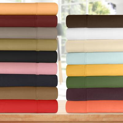 Superior Cotton 300 Thread Count Solid Sheet Set