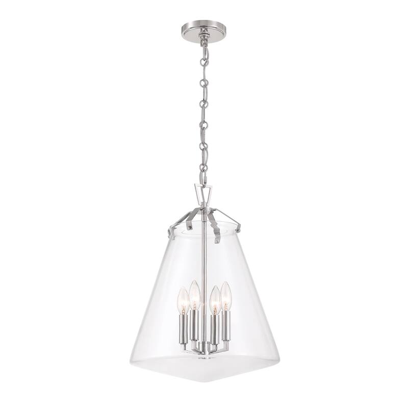 Crystorama Lighting Group VSS-7015 Voss 4 Light 15" Wide Taper Candle
