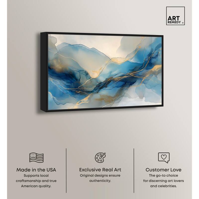 Postmodern Flow II Canvas by Art Remedy