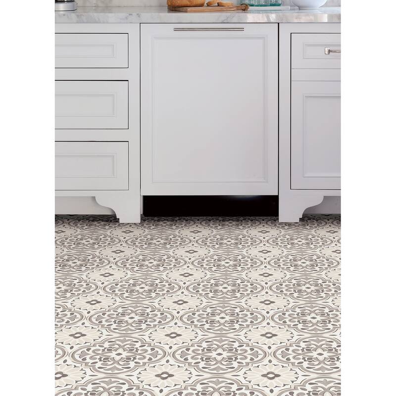 FloorPops Massimo Peel & Stick Floor Tiles