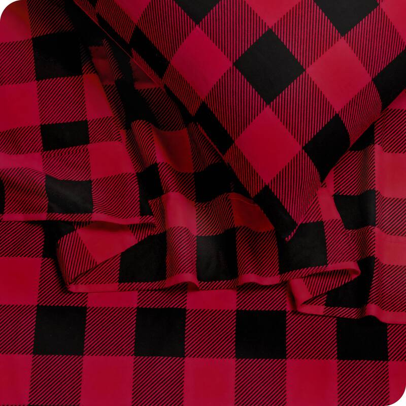 Bare Home Double Brushed Deep Pocket Printed Sheet Set