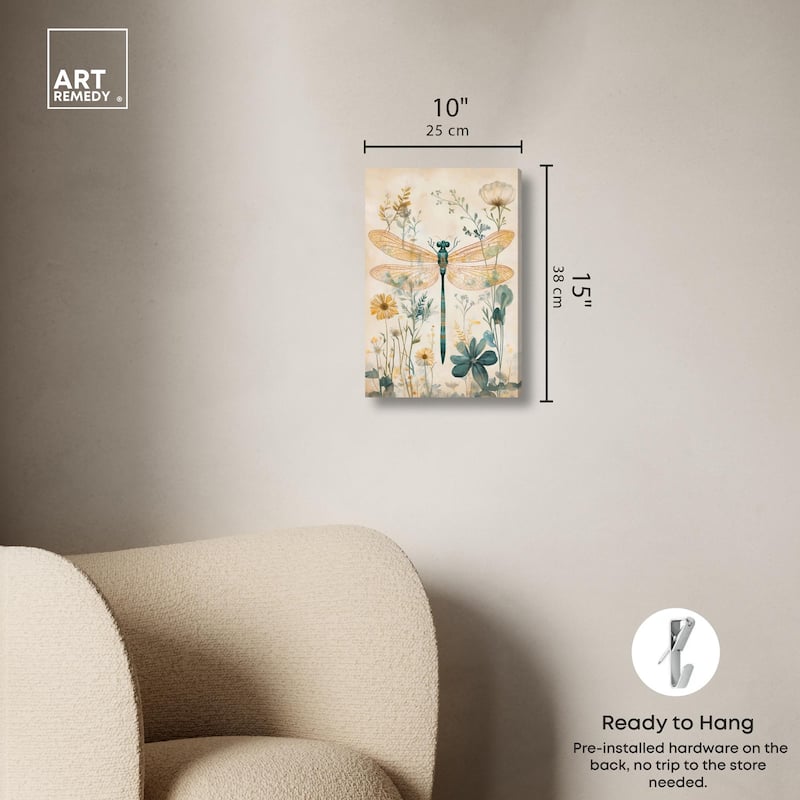 Flight of Fancy Canvas by Art Remedy, Gallery Wrapped