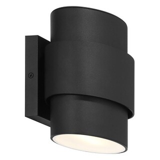 The Great Outdoors 8831-L Ladner Lane 7" Tall LED Outdoor Wall Sconce
