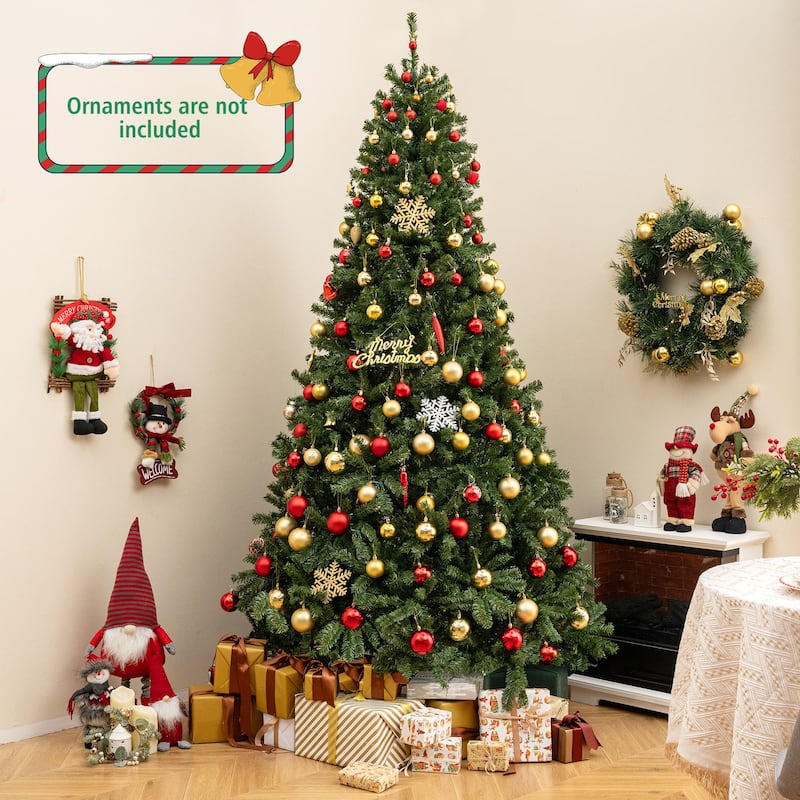 Costway 6/7/8 FT Artificial Christmas Tree with 1528/1098/680 Branch - See Details
