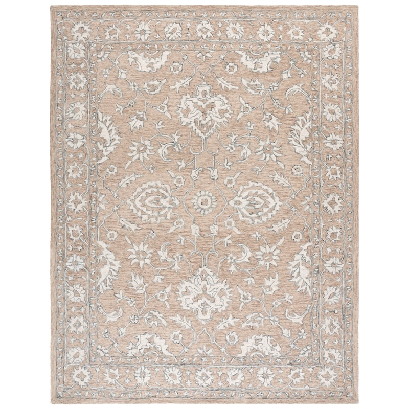 SAFAVIEH Handmade Metro Ande Wool Rug - 8' x 10' - Beige/Ivory