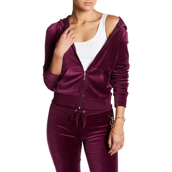 velvet zip up sweater