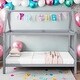 preview thumbnail 2 of 11, Light Grey Rubber Wood House Bed,Twin Size Kids Bed