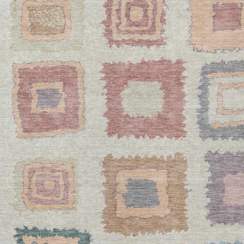 HomeRoots Geometric Transitional Rectangle Outdoor Rug