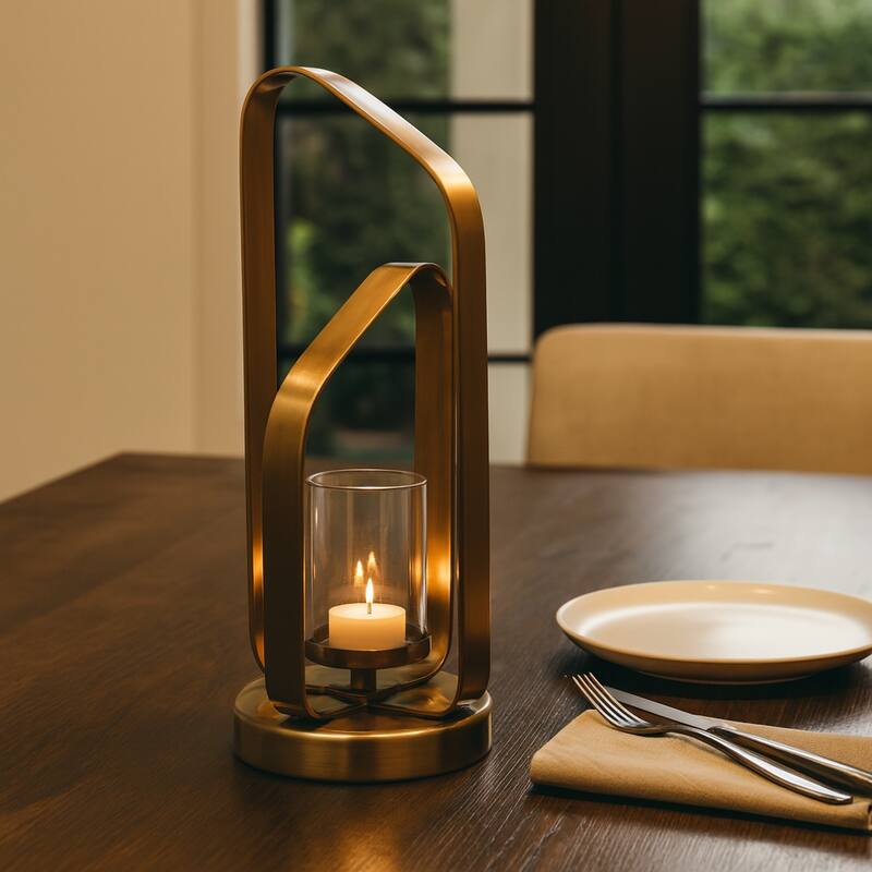 Candle Holder - Metal Stylish Hurricane