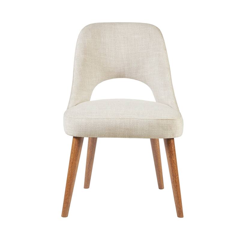 Fabric Upholstered Dining Chair Side Chair Set of 2