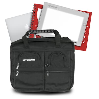 Artograph Messenger Bag for Laptop Lightpad or Art Supplies