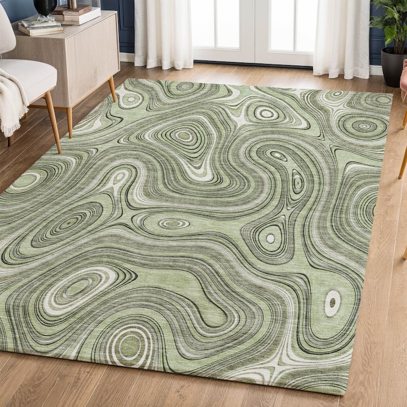 Premium Washable Super Soft Contemporary Alfa Mayfield Rug