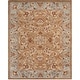 preview thumbnail 8 of 46, SAFAVIEH Handmade Heritage Traditional Brown/ Blue Wool Rug 7' 6" x 9' 6" - Beige/Blue - Rectangle