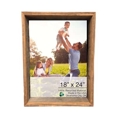 16x20 Natural Weathered Grey Picture Frame