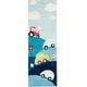 preview thumbnail 8 of 7, SAFAVIEH Handmade Kids Mayte Polyester Rug 2'3" x 7' Runner - Blue/Multi - Runner