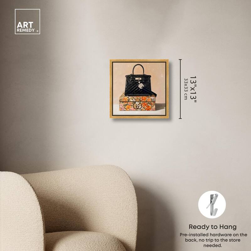 Luxury Purse and Giftbox Canvas by Art Remedy