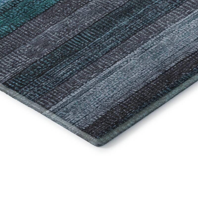 Premium Washable Super Soft Ombre Stripes Mayfield Rug