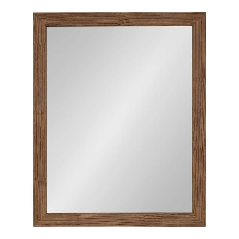 Kate and Laurel Travon Rectangle Bathroom Wall Mirror