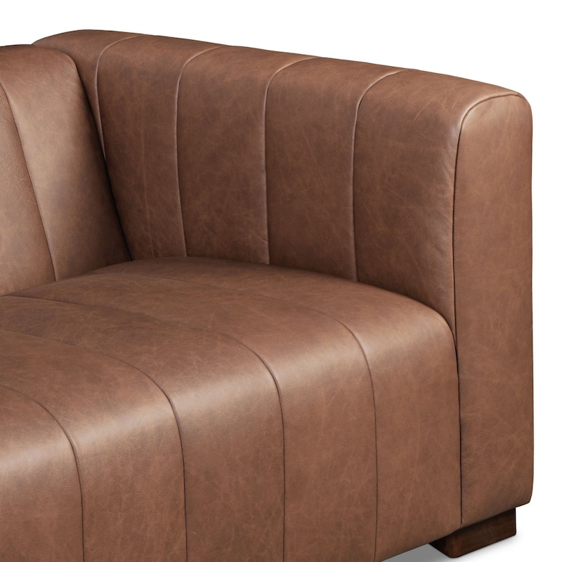 Poly & Bark Canale Sofa - Full Grain Genuine Italian Leather