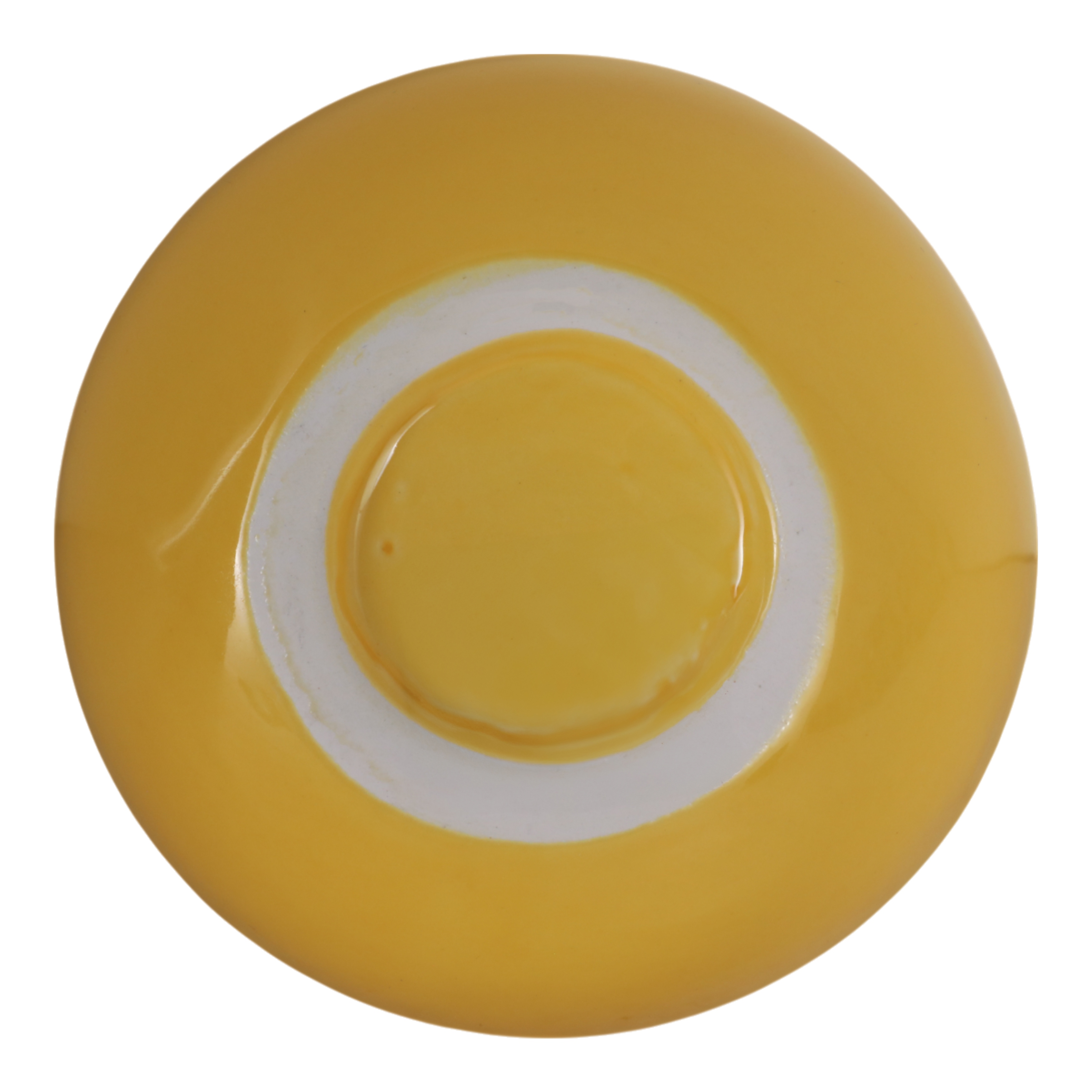 Chic Smiley Face Round Pencil Cup Storage - 4", Yellow & Black - 4.0"