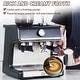 preview thumbnail 8 of 30, 20 BAR Semi-Automatic Espresso Machine with Built-in Grinder Milk Steamer