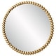 preview thumbnail 4 of 2, Uttermost 09793 Byzantine 42" W x 41-1/4" H Circular Framed Bathroom