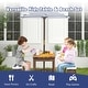 preview thumbnail 18 of 18, Gymax Kids Wood Picnic Table and Bench Set w/ Cushions Umbrella for