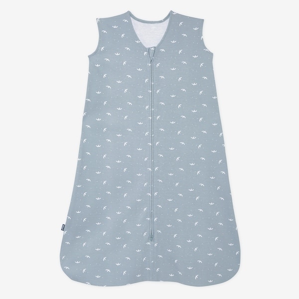 slide 2 of 4, HALO SleepSack wearable blanket, 100% cotton, Blue Birds, SM, 0-6M - small
