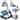 5-in-1 Baby Walker with Adjustable Height and Speed for Boys Girls 6-18 Months - Multi
