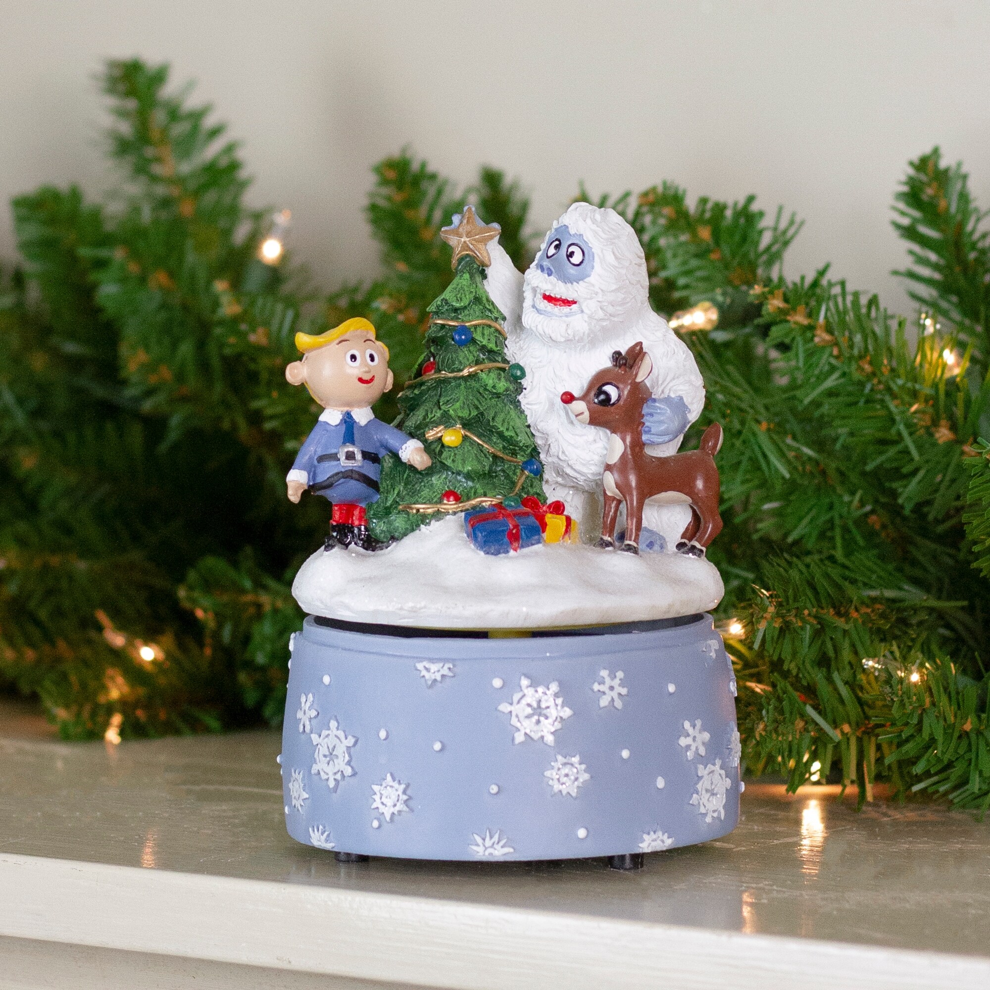 Shop 6 Rudolph And Friends Rotating Music Player Christmas Windup