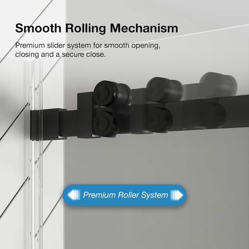 Selby Frameless Sliding Clear Alcove Shower Door