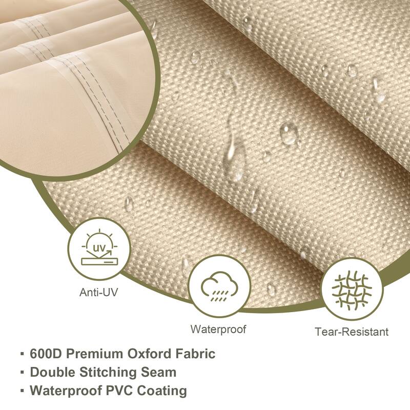 Aoodor Heavy Duty Patio Loveseat Cover