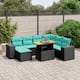 Option Black-3x middle + Table + corner