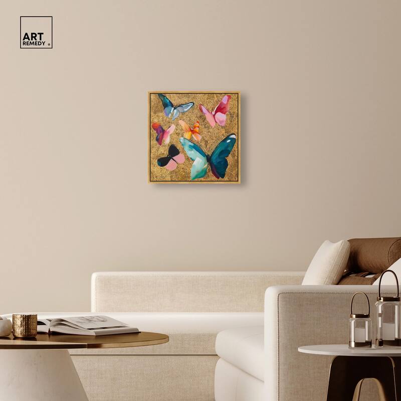 Spectrum of Wings Canvas by Art Remedy