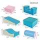 preview thumbnail 14 of 15, Colorful Soft Climb and Crawl Foam Playset 6 in 1