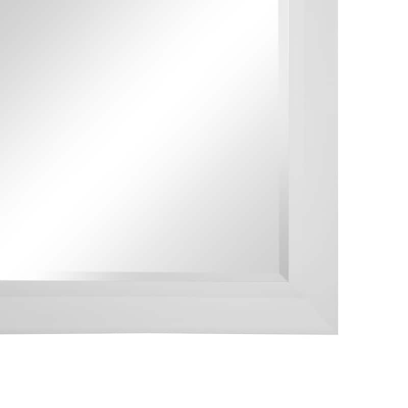 Framed Bevel Leaner Full Length Huge Floor Mirror XL Mirror Large Rectangle Standing Cream Floor Mirror Huge Mirrors for Bedroom