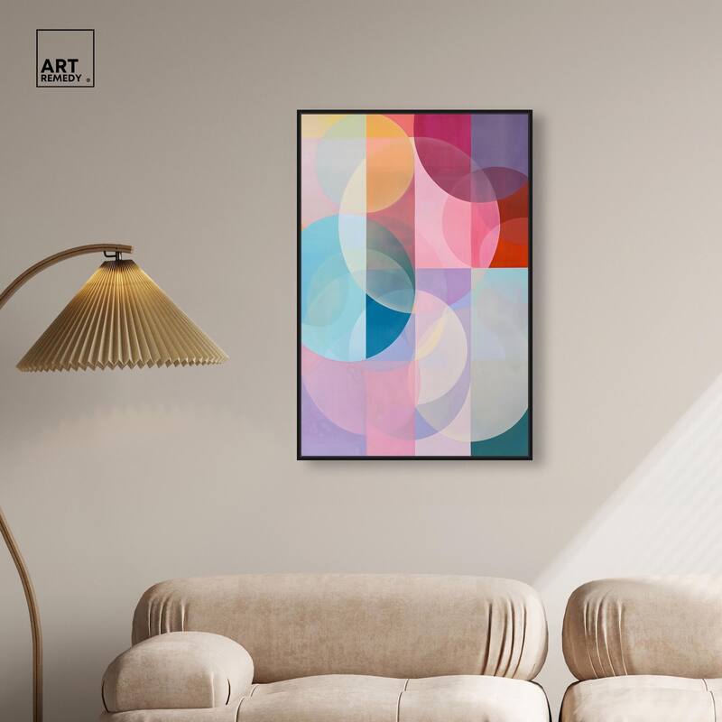 Oneiric Circles I Canvas by Art Remedy
