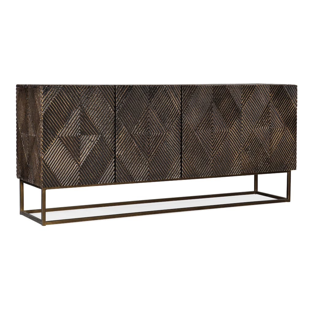 Hooker Furniture 628-85123-89 Melange 72" Wide Mango Wood Sideboard