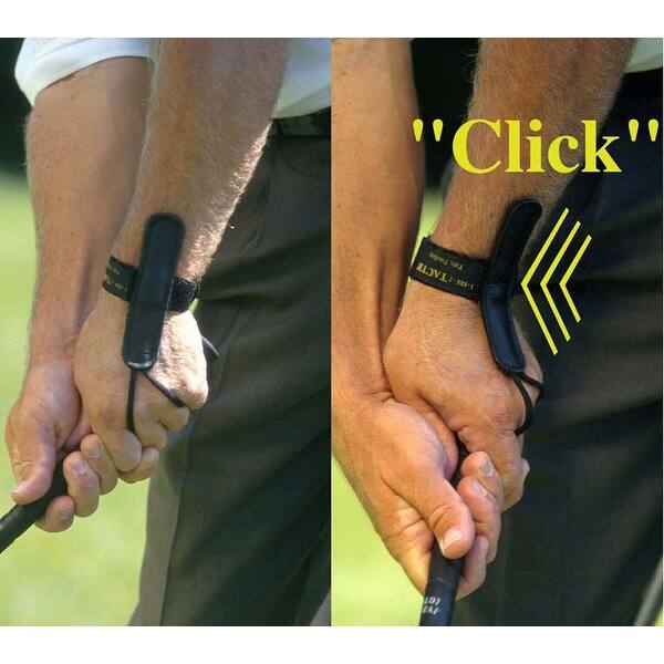 Tac Tic 2 Piece Wrist Over Glove Elbow Bundle Golf Swing Training Aid Tactic