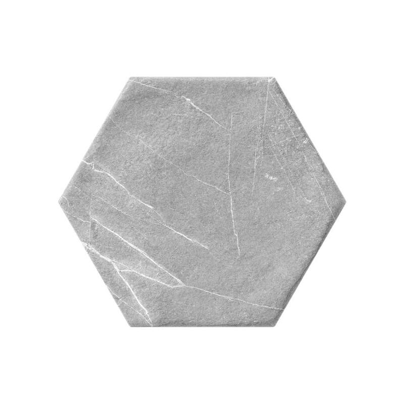 The Tile Life Cadiz 8x9 Grey Porcelain Floor & Wall Tile