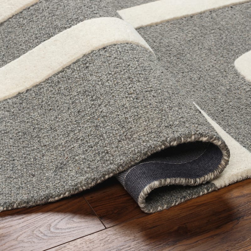 Dion Handmade Modern Wool Rug